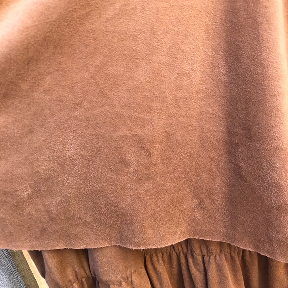 Suede brown romper - Picture 7 of 12